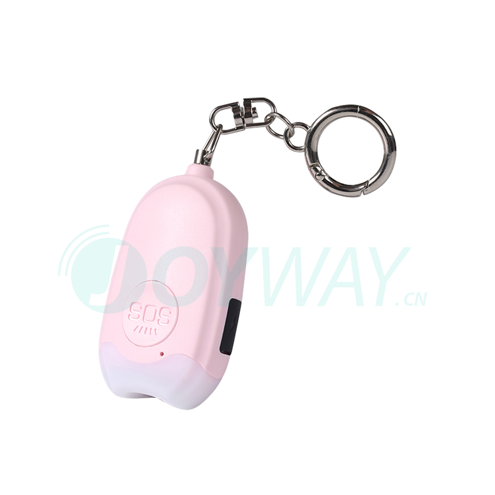 Personal Alarm Keychain - สัญญาณกันขโมยแบบพกพา 130 เดซิเบล ชาร์จซ้ำได้ สำหรับป้องกันตัว ผู้หญิง