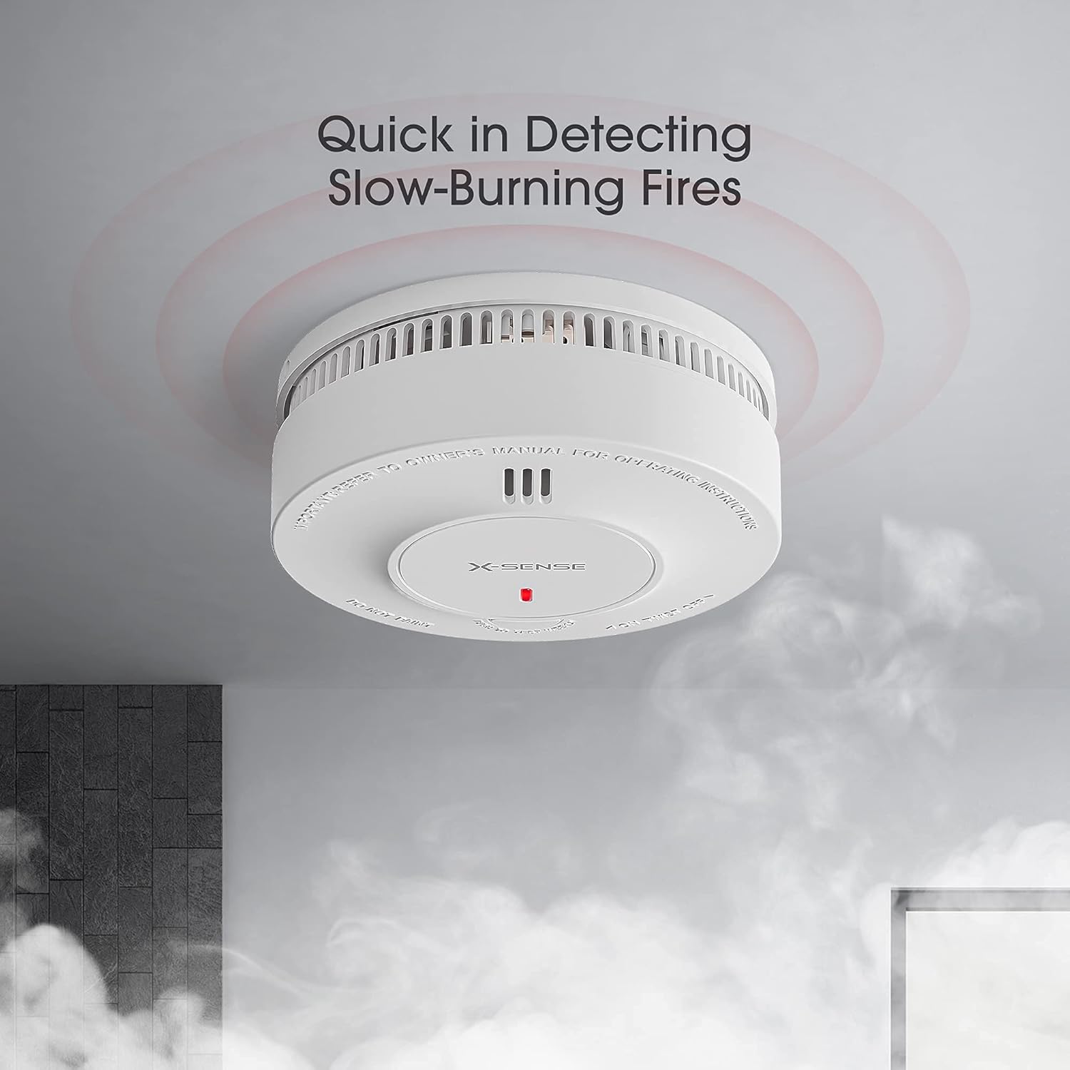 เครื่องตรวจจับควัน X-Sense เคร - Smoke Detector Interconnected บทวิจารณ์และราคา
