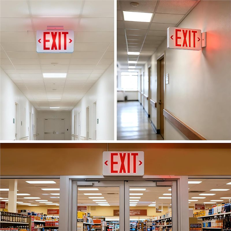 ไฟทางออก LED รุ่น ABKQ-UL พร้อ - Emergency Exit Sign บทวิจารณ์และราคา