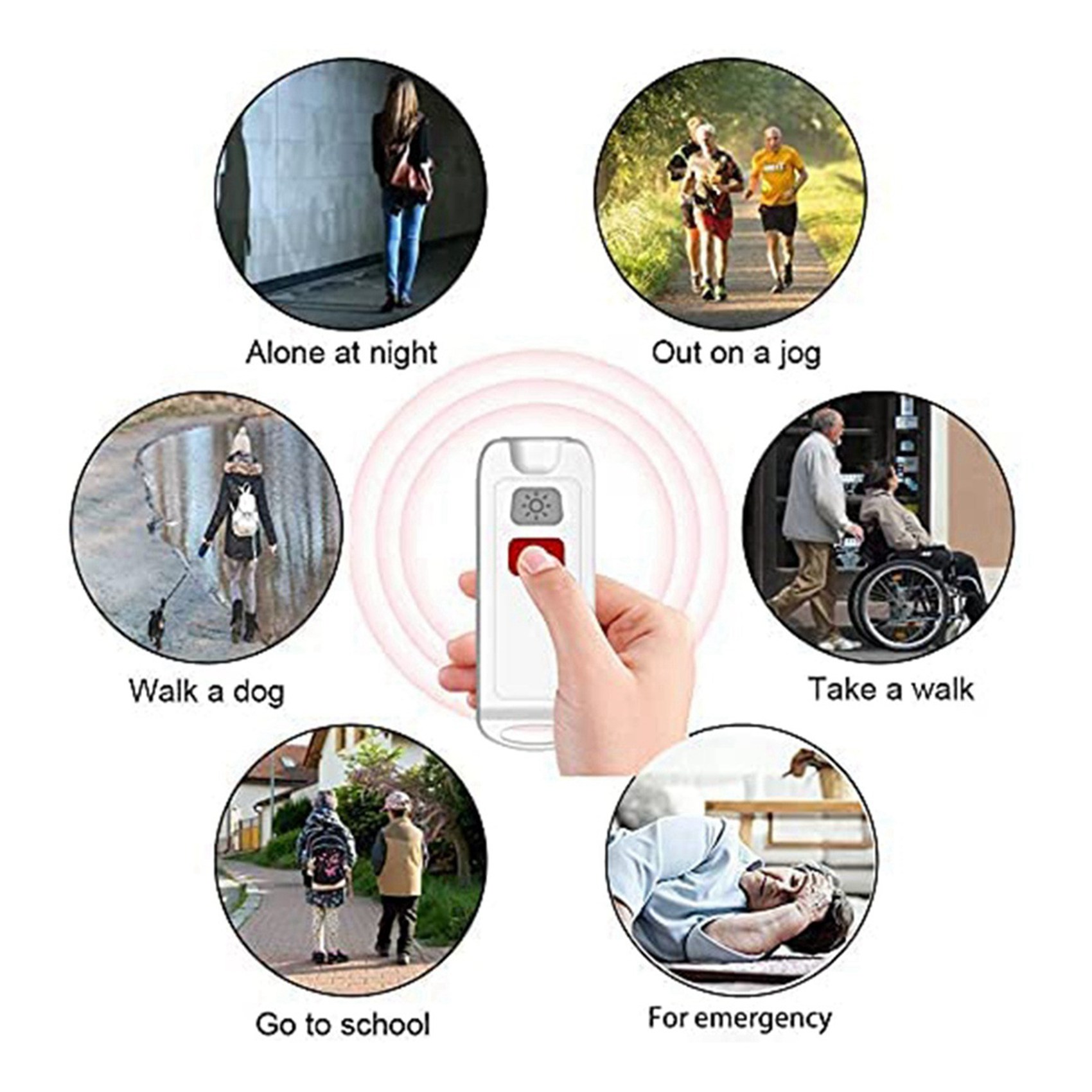 อุปกรณ์เตือนภัยส่วนตัว FULL-2X - Personal Alarm Keychain บทวิจารณ์และราคา