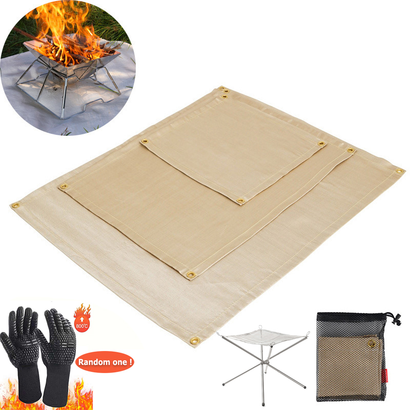ผ้ากันไฟสำหรับตั้งแคมป์กลางแจ้ - Fire Blanket Kitchen บทวิจารณ์และราคา