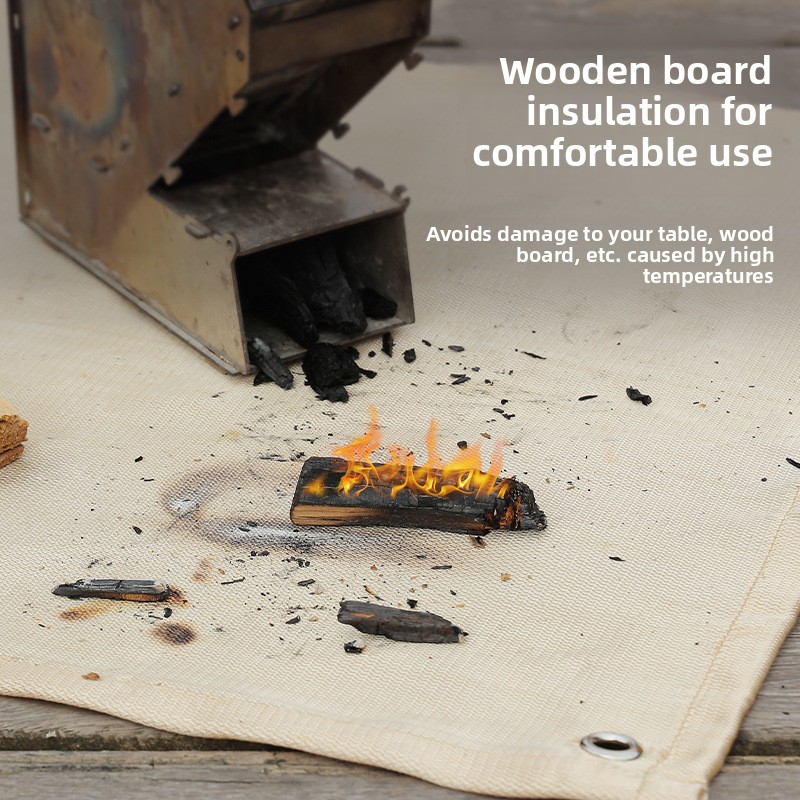 ผ้ากันไฟสำหรับตั้งแคมป์กลางแจ้ - Fire Blanket Kitchen บทวิจารณ์และราคา