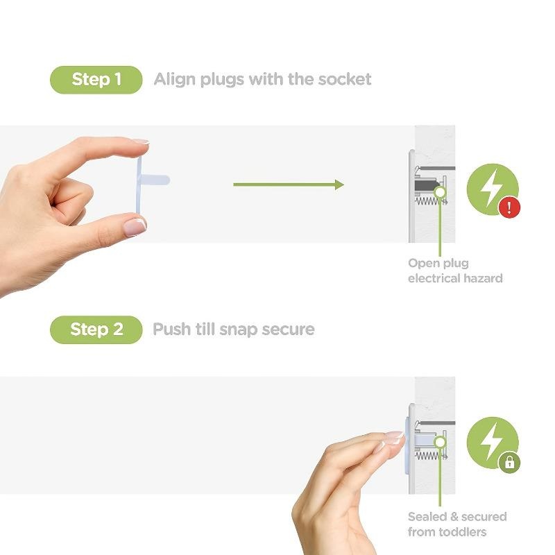 ฝาครอบปลั๊กไฟป้องกันเด็ก ปลั๊ก - Outlet Cover Baby บทวิจารณ์และราคา