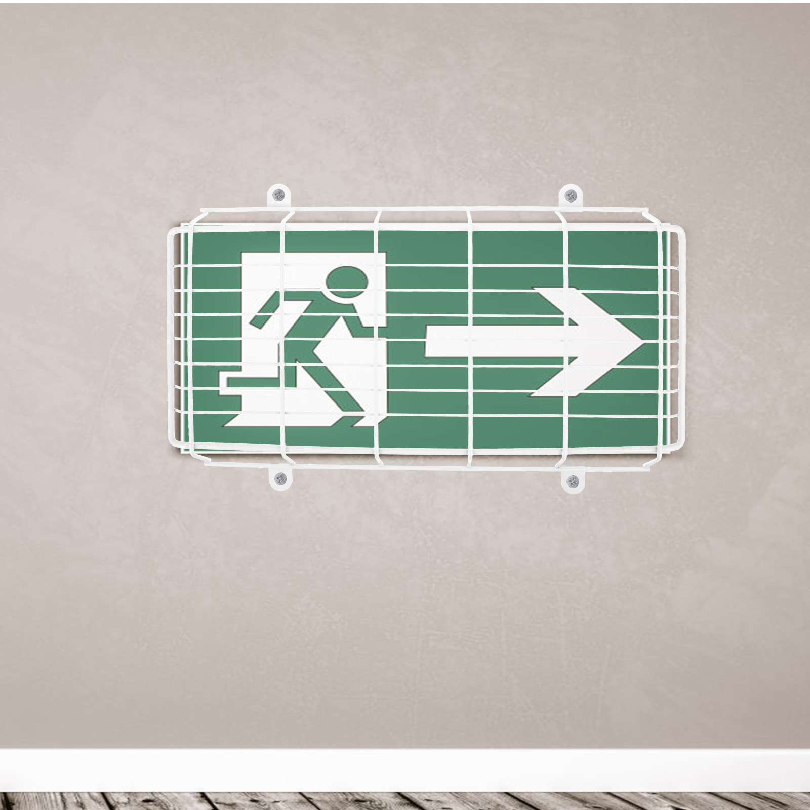 ป้ายทางออกฉุกเฉินพร้อมแผงป้องก - Emergency Exit Sign บทวิจารณ์และราคา